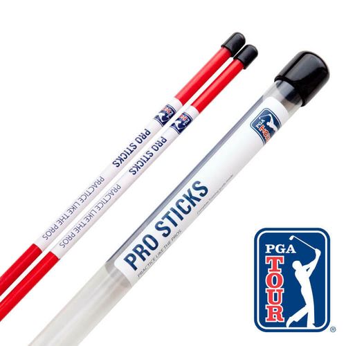 PGA TOUR Golf Alignment Sticks Pro Training Aid Practice Swing Putting Chipping — image 3