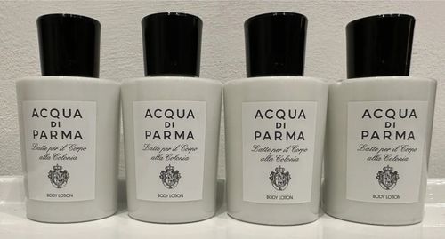ACQUA DI PARMA COLONIA PERFUME BODY LOTIONS  - 4 PIECES LARGE 75ml EACH  — image 1