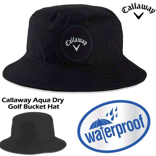 CALLAWAY GOLF RAIN HAT GOLF BUCKET HAT NEW WATERPROOF GOLF HAT S/M OR L/XL SIZE 