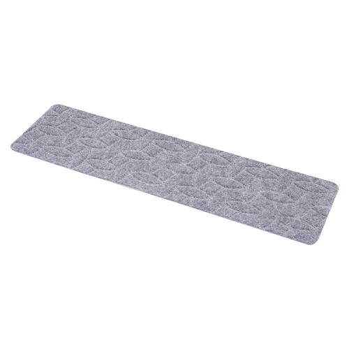 15 Pcs Stair Treads Carpet/Mats Non-Slip Self Adhesive Tape 8 x 30" w/TPR Gray — image 7