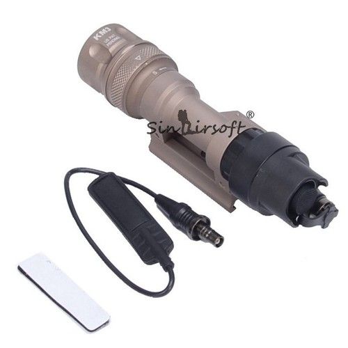 Tactical M952V LED Flashlight Light Hunting Rifle Scope Weapon Light Rail Mount