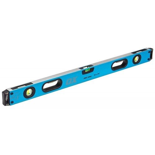 Ox Tool Pro Heavy Duty Spirit Level Shockproof 3 Vial 900/1200/1800/2000mm