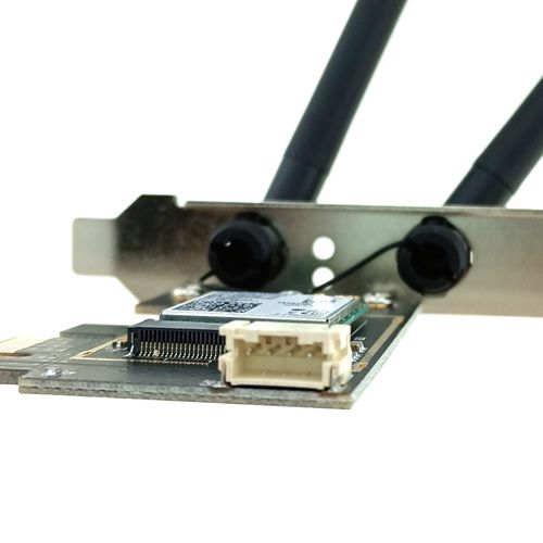 AX200 WiFi 6 Bluetooth Desktop PCIe Wireless Card Windows 11 PC WLAN Network — image 3