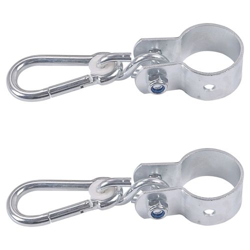 Set of 2 Round Swing hooks/Hangers Ø 50mm x35mm Carabiner Clamp Scaffolding Hook — image 6