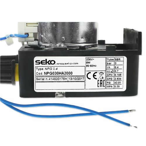 UNIVERSAL SEKO N-PG04 PERISTALTIC RINSE AID DOSING CHEMICAL DOSER FEED PUMP 230V — image 10