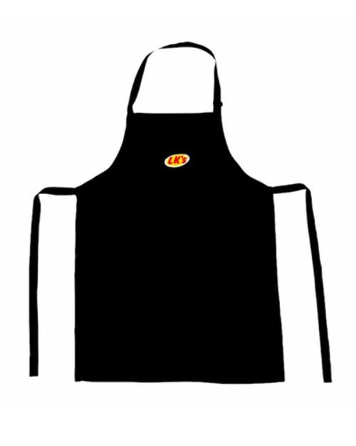 LK's Black Braai BBQ Apron Cooking Grilling Kitchen Outdoor Chef Apron