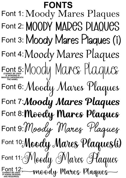 Stable name plaques | Stable name plates | Stable door signs | Stable signs — image 3