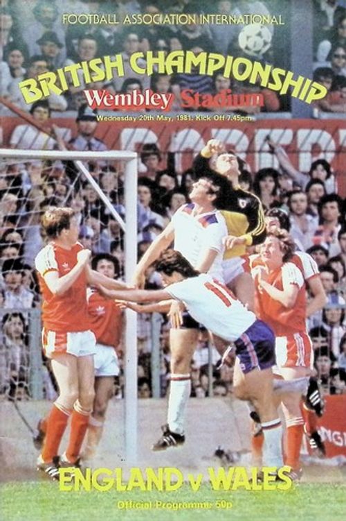 England v Wales 1980-1981 British Championship 20/05/1981