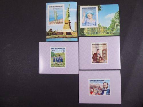 Boy Scouts/Famous People, Excellent Slg. unc. Series, blocks + special block series — image 17