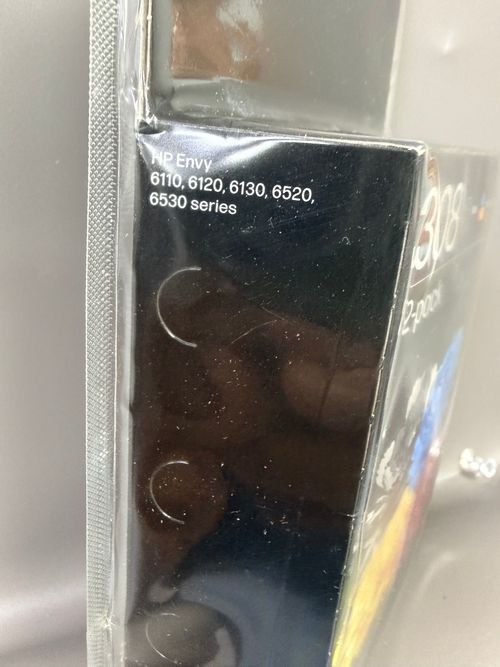 HP 308 2-Pack Black / Tri-color Original Ink Cartridge - 6L6S6UE BNIB IN DATE — image 4