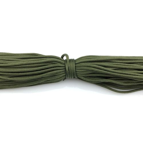 50-100FT Paracord Lanyard 2mm Tent Bivi Camping Guy Rope Parachute Cord Survival — image 1