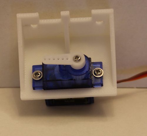 Single Semaphore signal servo mounting bracket - SEE DESCRIPTION — image 2