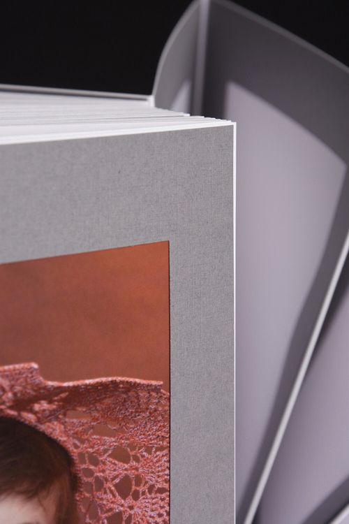Portrait Portfolio/Leporello/Picture Folder - 50 Photos - 13x18 Leinen-Grau - — image 4