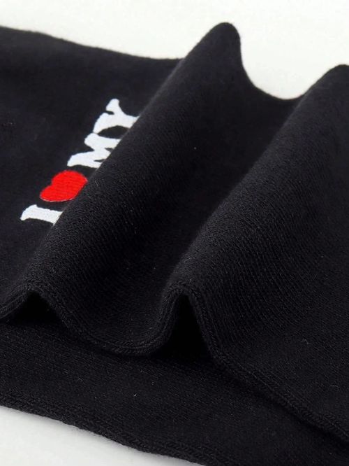 1 Pair “I Love My Girlfriend” Socks – Cute & Funny Gift for Boyfriend -UK — image 15