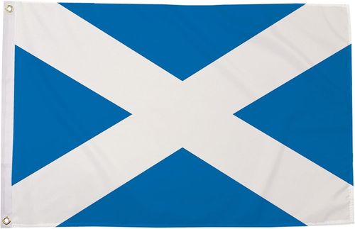 Scottish Saltire Flag 90cm x 60cm | Double Sided, Fade Resistant Banner — image 3