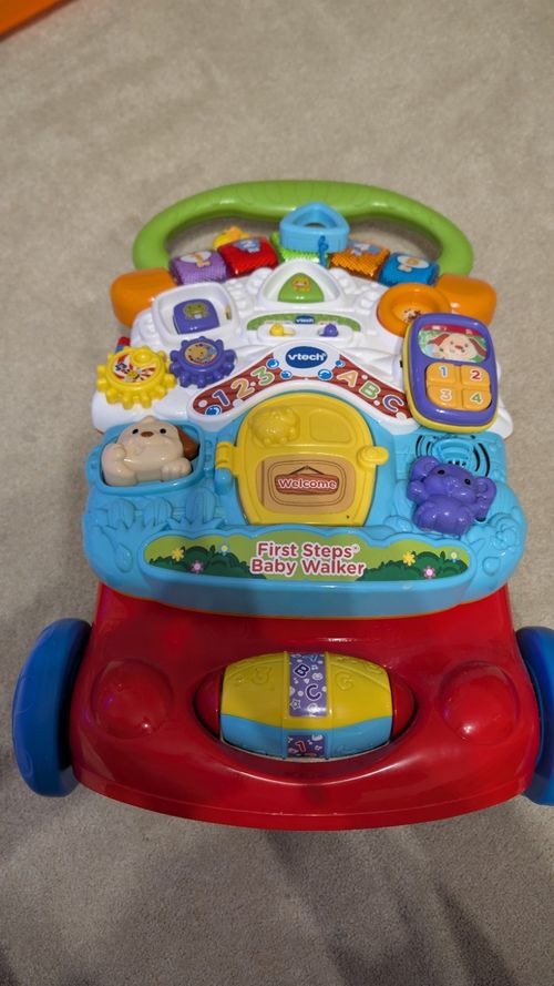 VTech First Steps Baby Learning Push Walker with Lights & Music — image 2