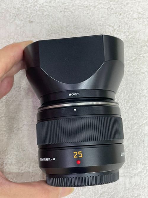 Panasonic LEICA DG SUMMILUX 25mm f/1.4 ASPH H-X025 Lens For Macro 4/3 Mount