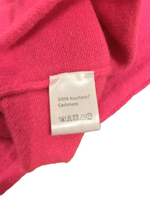 💜 Twin Heart | Ladies | Cashmere Set | Hat Scarf Wrist Warmers | Neon Pink — image 8