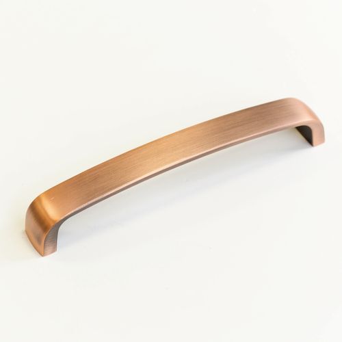 25x Copper Cabinet Handles Brushed Rose 160mm Kitchen Cupboard Door Drawer Pull — image 1