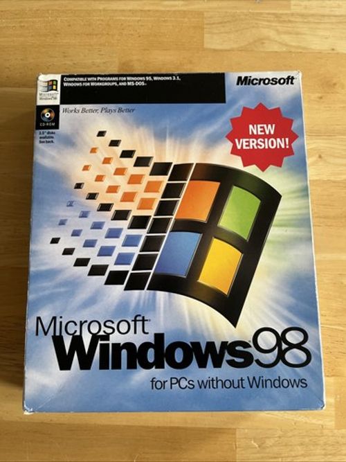 Microsoft Windows 98 - New Version! For Windows 98