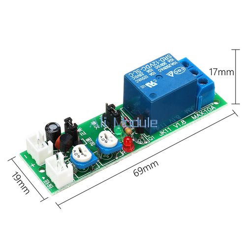 NEW DC 12V Infinite Cycle Loop Timer Delay Adjustable Time Relay Switch Module — image 5