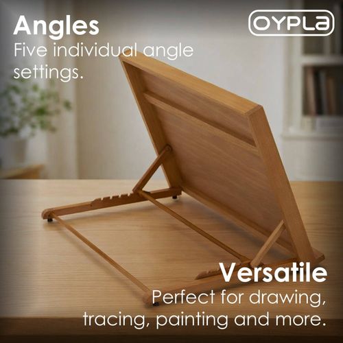 NEW! A2 Wooden Art Drawing Board Table Canvas Workstation Sketch Easel — image 5