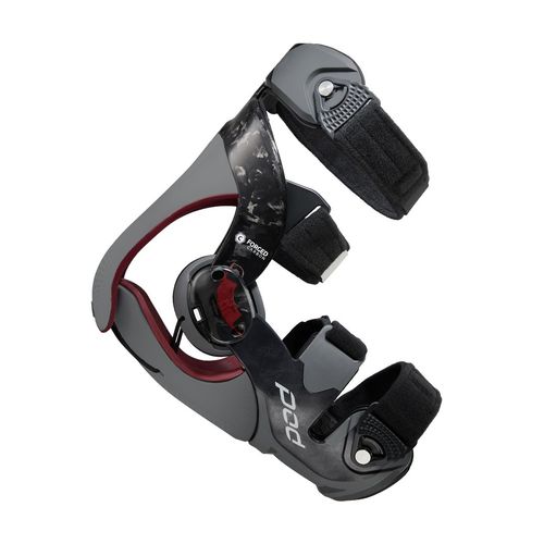 POD K8 3.0 Carbon Motocross Knee Braces Black Grey — image 6