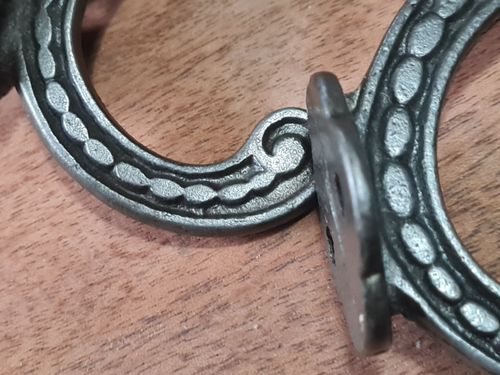 Two Old Cast Iron Coat /Bag/ Hat/ Hooks Vintage — image 11