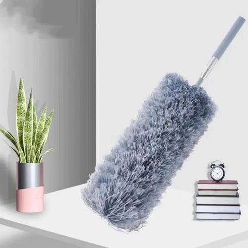 Extendable Feather Duster Telescopic Dust Brush Long Reach Handle UK — image 2
