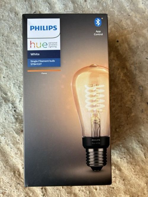 Philips Hue White Filament LED Screw Bulb ST64