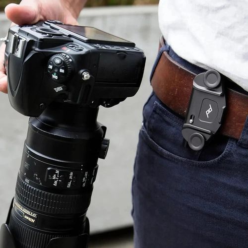 Camera Backpack Strap Clip Quick Release V3 QR Plate Tripod Mount Capture Holder — image 4