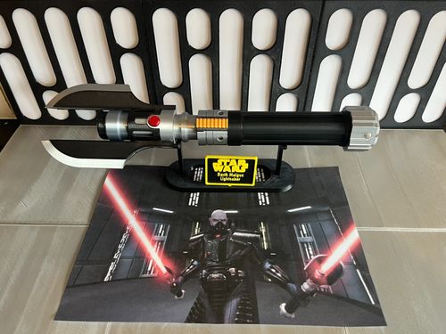 Star Wars Sty1e 1:1 Scale - 3D Printed Darth Malgus Lightsaber Hilt — image 6