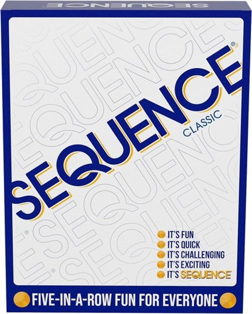 Goliath Sequence Family Fun Strategy Board Game 2 or More Players-Five In A Row