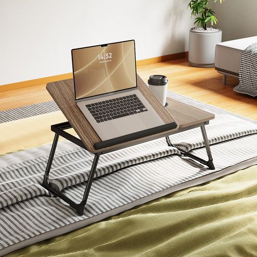 Adjustable Folding Laptop PC Bed Sofa Table Breakfast Tray Portable Computer UK — image 3