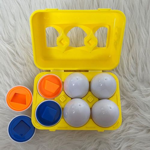 6x Egg Colour & Shape Sorter Kids Learning Educational Toy Sensory Baby Toys UK — image 13
