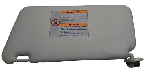 Right Sun Visor Assembly Grey Fits Suzuki Splash 2009–2017 OEM Quality — image 2