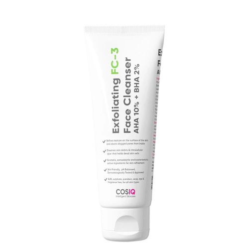 Cos-IQ Exfoliating Face Wash for Oily & Dry Skin 100ml — image 1