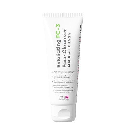 Cos-IQ Exfoliating Face Wash for Oily & Dry Skin 100ml