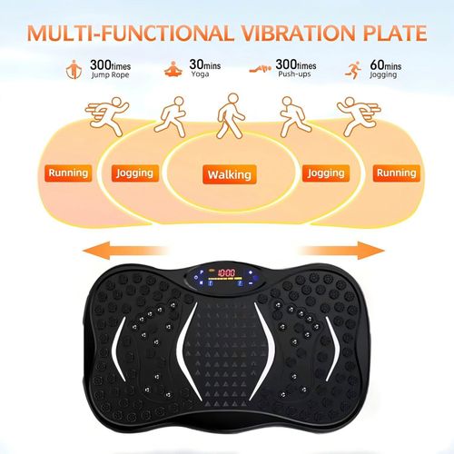 Power Vibration Plate Vibrating Machine Platform Exercise Body Shaker Massager — image 7