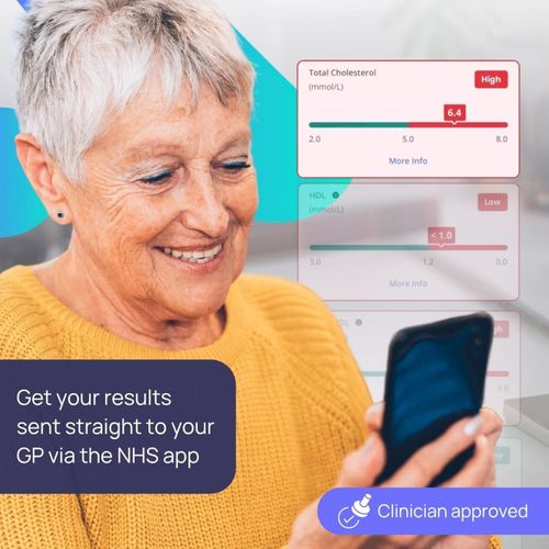 Cholesterol Home Test Kit | Accurate Results in 10 Minutes | Total Cholesterol — image 8