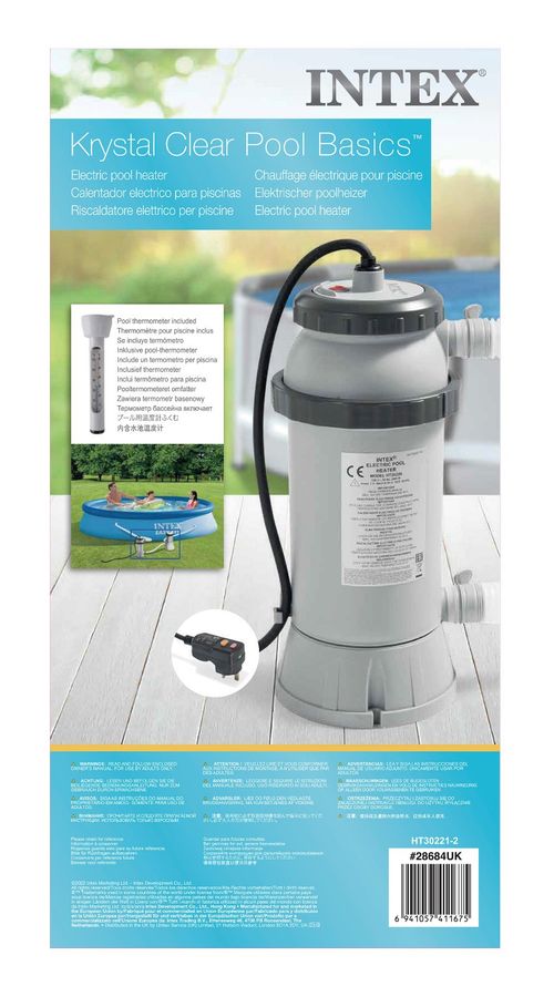 Intex 2.2kw Electric Pool Heater For Above Ground Pools Upto 12ft #28684 — image 4