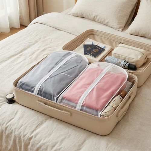 New Coat Dress Garment Clothes Cover Dust Protector Travel Bag with Zip UK — image 16