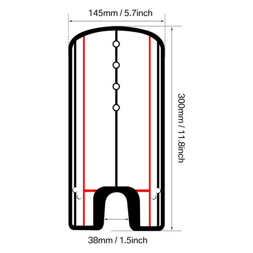 Golf Putting Alignment Mirror Practice Swing Training Aid Trainer Eye Line Tool — image 7