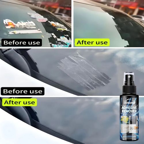 Adhesive Remover Spray Fast-Acting Residue Glue Sticker Remover for Car — image 3