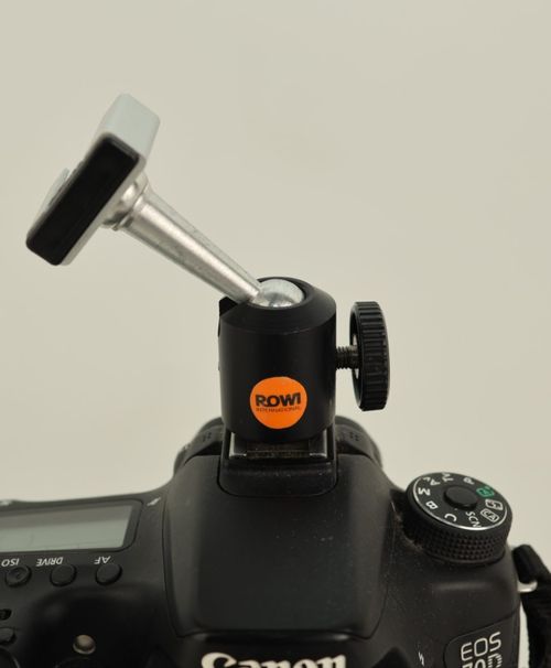 ROWI Hotshoe Flash Bracket Ball Head Cold Shoe Mount Adjustable Offset — image 6