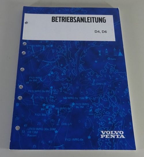 Operating Instructions Volvo Penta engines D4/D6 status 05/2011