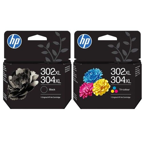 HP 304 / HP 304XL Black / Color Ink Cartridge for HP DeskJet 2620 2630 3720 Lot