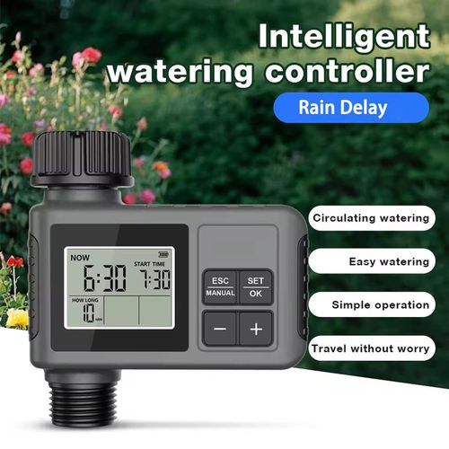 Automatic Water Timer Irrigation Watering System Sprinkler Garden Programmer Set — image 9