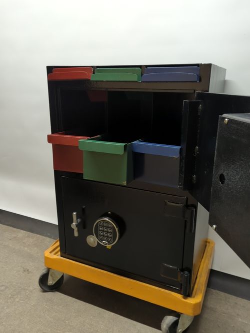CSS Fire King B1512WD-SG6120 Safe with Drop Slots Black - Read Description  — image 4