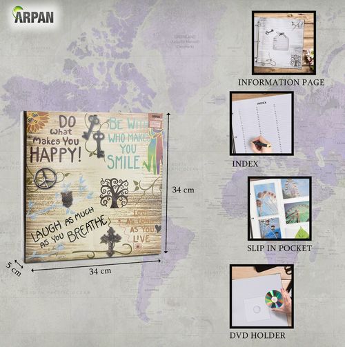 Large Ring Binder Slip In Photo Album Holds 500 Photos 6x4 10x15cm Storage Print — image 9